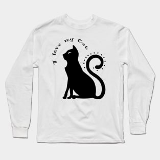 I love my Cat Long Sleeve T-Shirt